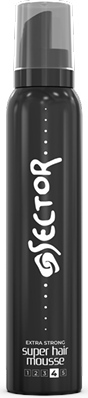 SECTOR SUPER HAIR MOUSSE EXTRA STRONG 200 ml