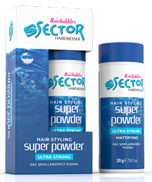 SECTOR HAIR STYLING SUPER POWDER ULTRA STRONG 20 g