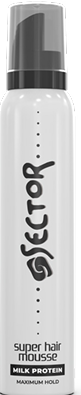 SECTOR MILK HAIR MOUSSE FLEXIBLE HOLD 200 ml