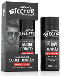 SECTOR Hair Styling Super Powder Extra Strong 20g