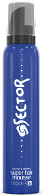SECTOR SUPER HAIR MOUSSE ULTRA STRONG 200 ml